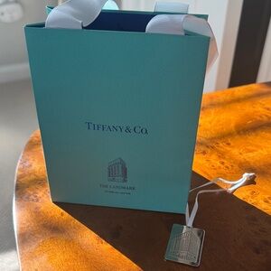 Tiffany & Co. Turquoise Bag with landmark charm